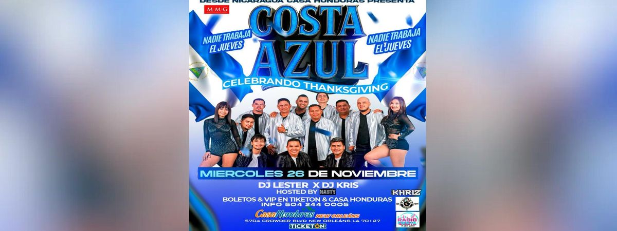COSTA AZUL EL IMPERIO DE LA CUMBIA EN NEW ORLEANS 