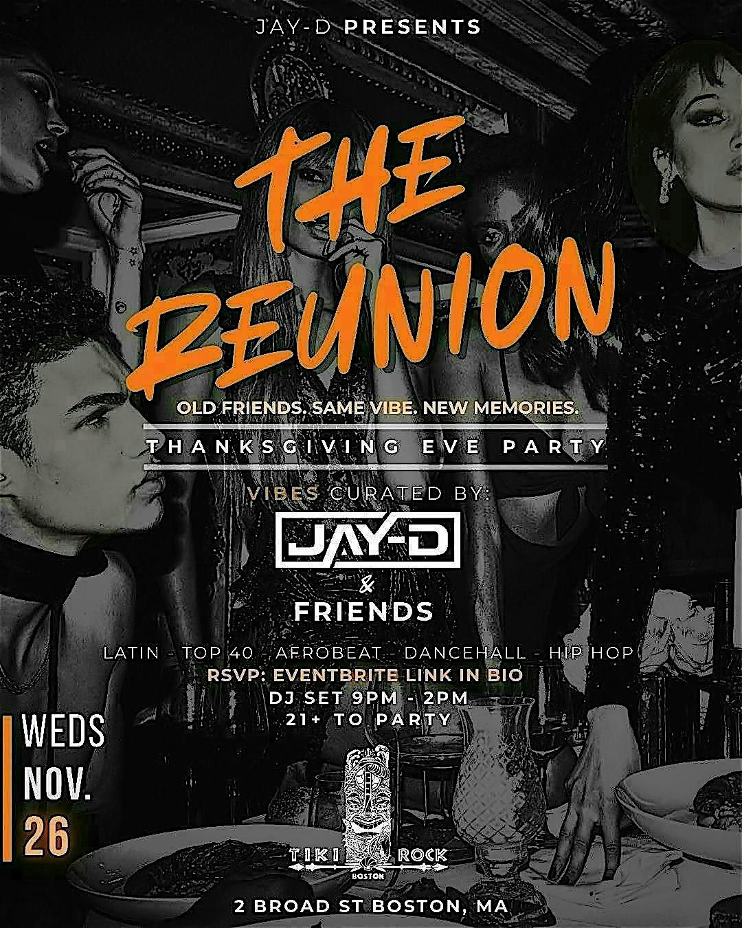 Jay-d Presents: The Homecoming - Thanksgiving Eve Party