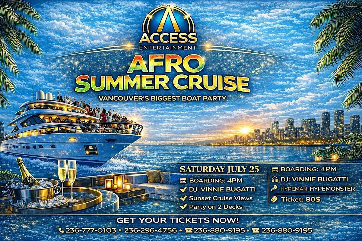 AFRO SUMMER BOAT CRUISE