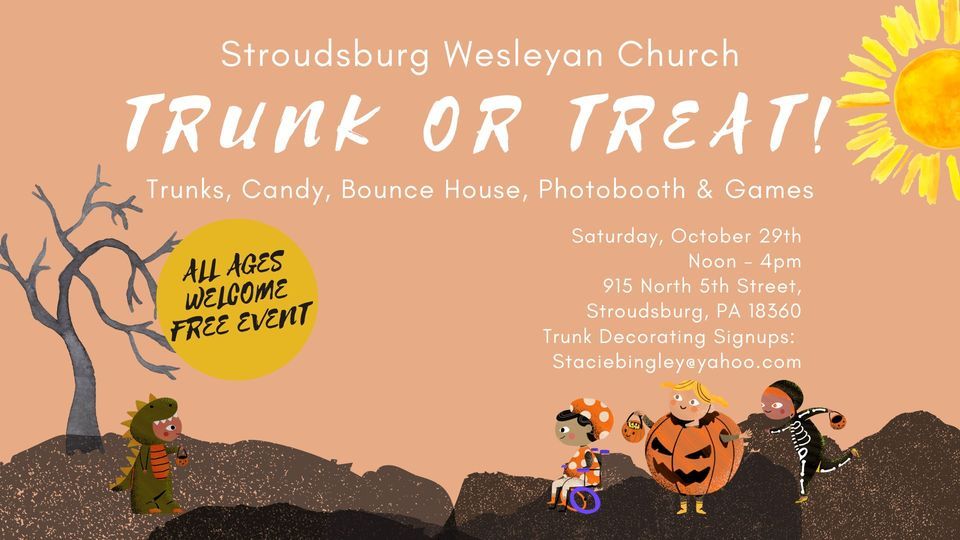 Trunk or Treat 2022 Stroudsburg Wesleyan Church October 29, 2022