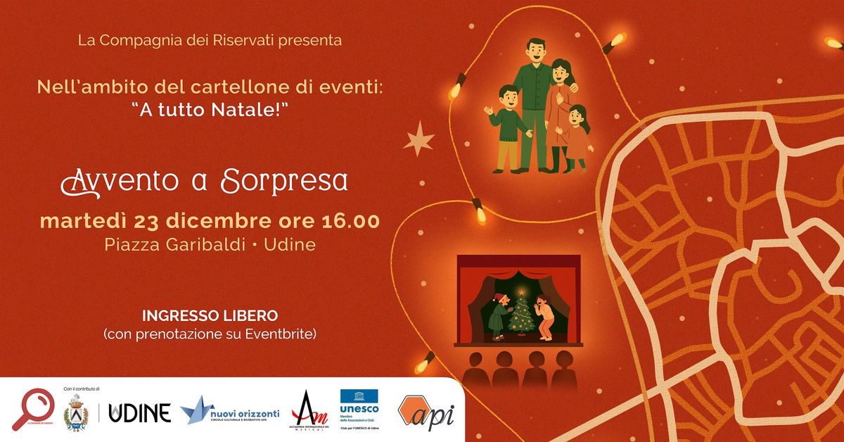 A tutto Natale! Avvento a sorpresa - 23 dicembre - Piazza Garibaldi