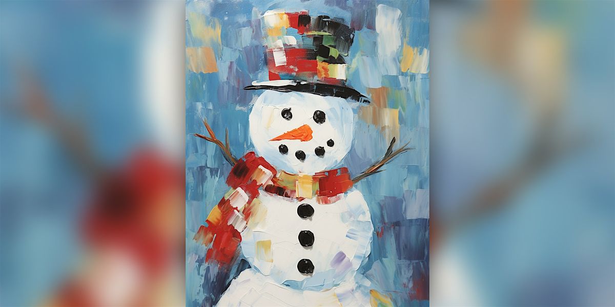 Frosty Portrait - Paint Along (& NA Sip)