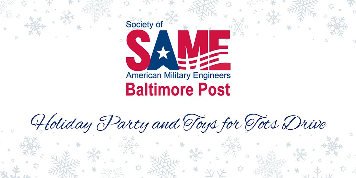 SAME Baltimore Holiday Party and Toys for Tots Drive