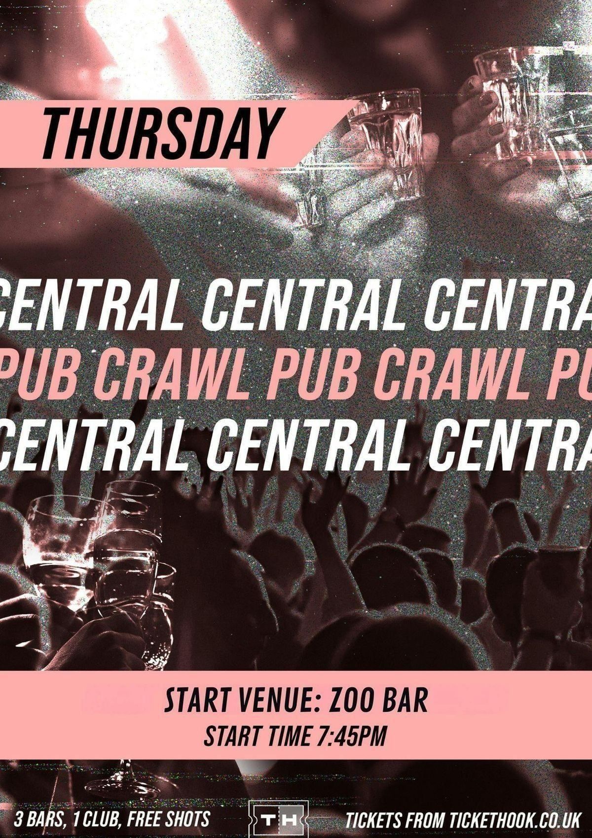 CENTRAL LONDON PUB CRAWL THURSDAY 25TH JUNE