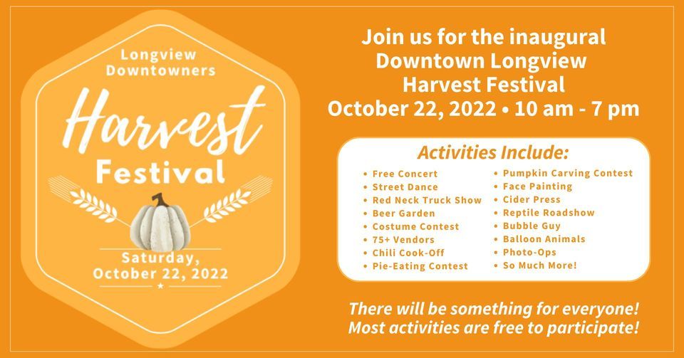 Downtown Longview Harvest Festival Downtown Longview WA October 22