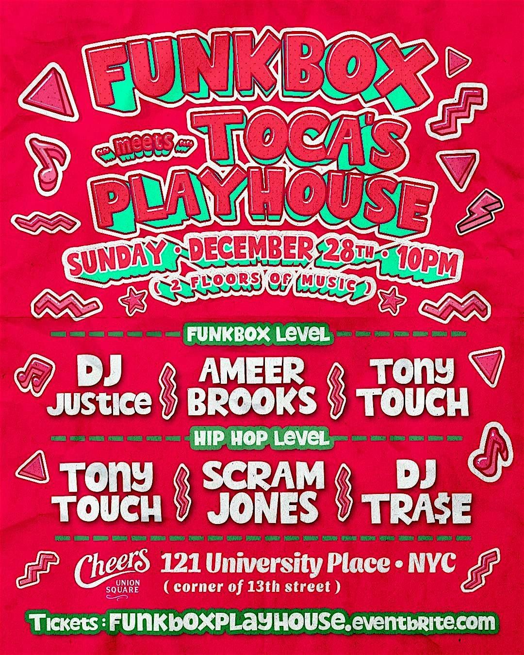 FUNKBOX meets TOCA's PLAYHOUSE