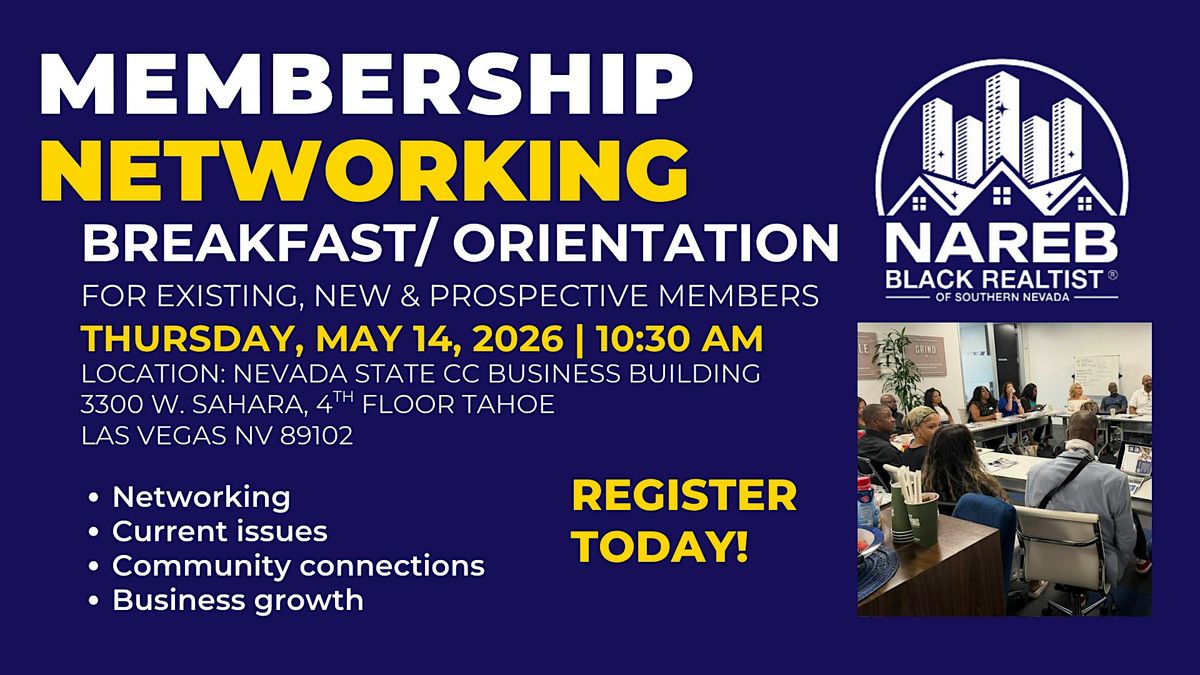 NAREBLV Monthly Membership Meeting