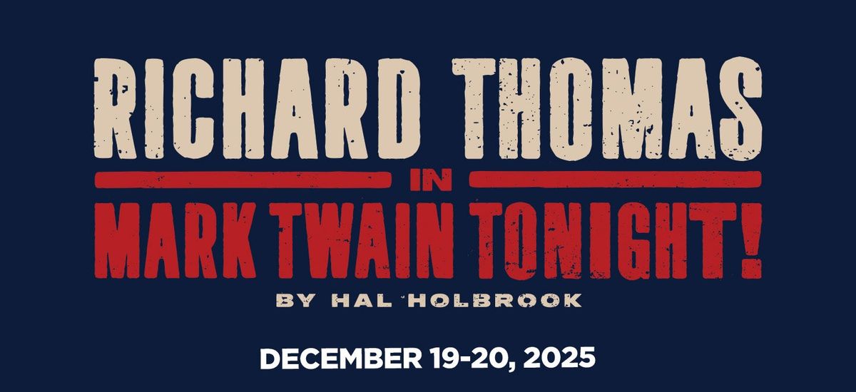 Mark Twain Tonight - Sarasota