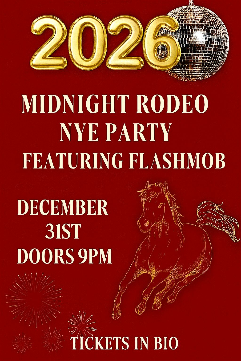 Midnight Rodeo NYE at Frontier Lounge