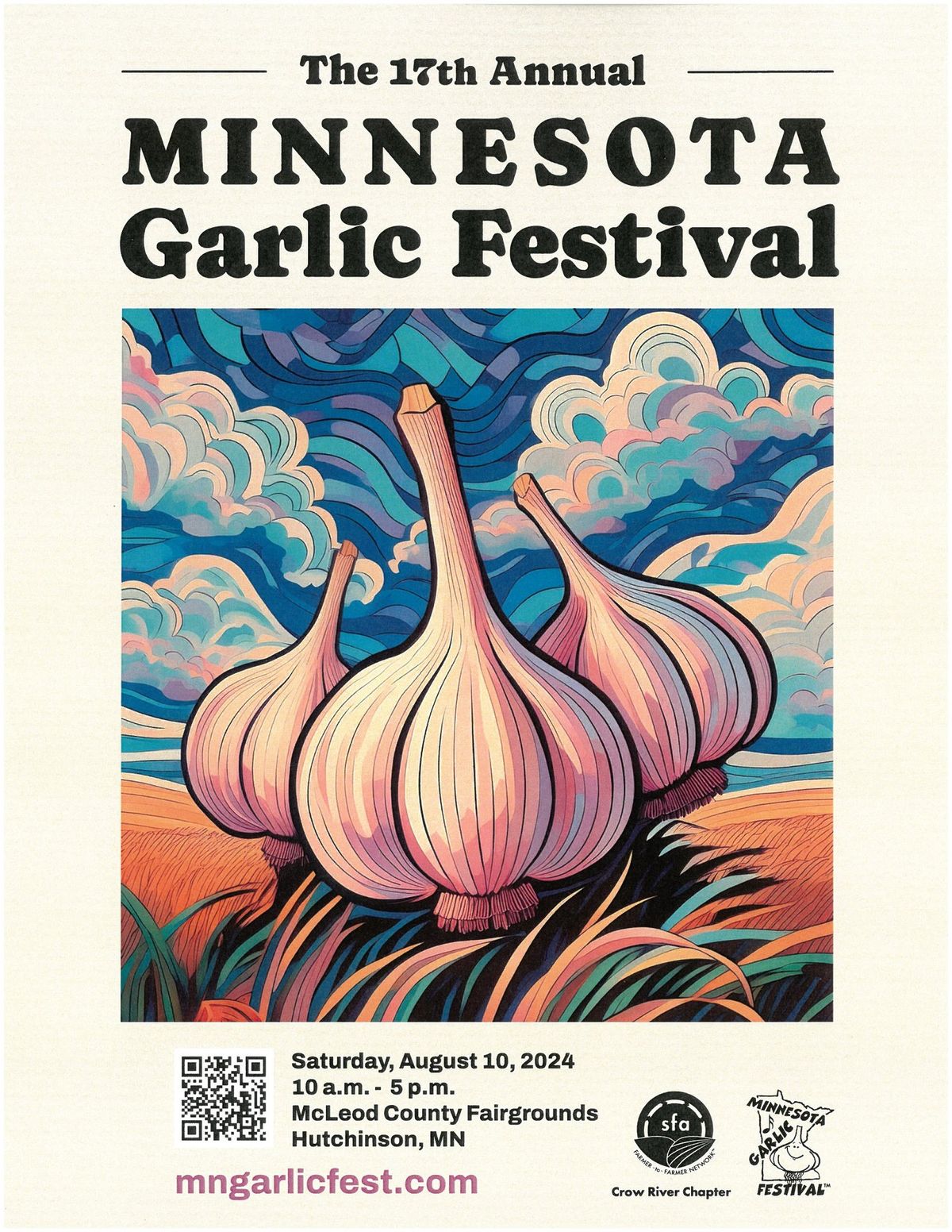 17th Annual Minnesota Garlic Festival Mcleod County Fairgrounds