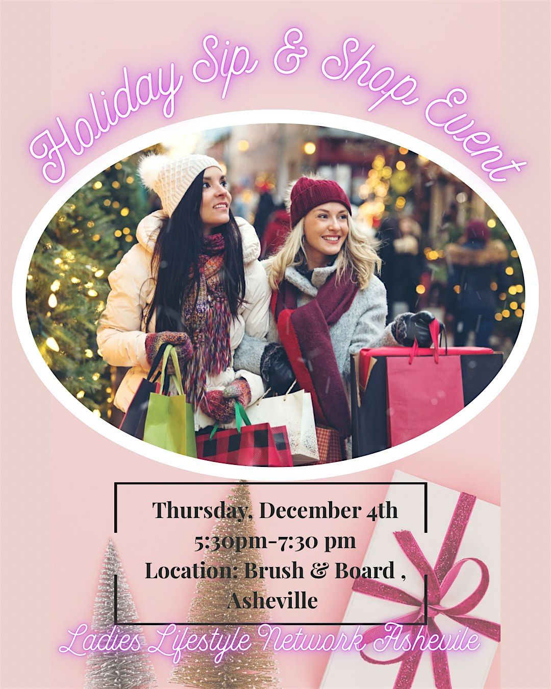 Asheville Holiday Sip & Shop + Toy Drive