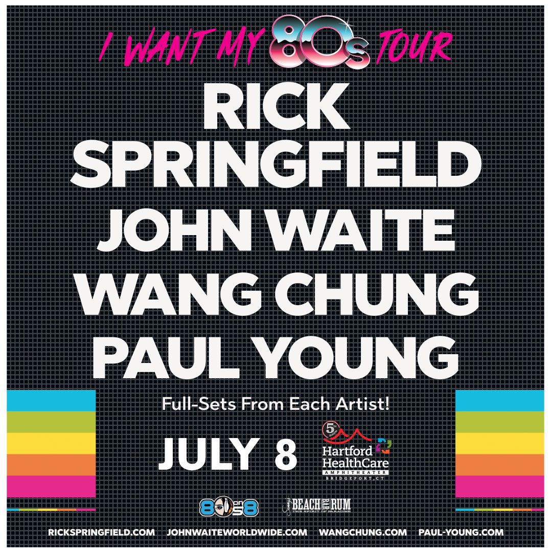 RICK SPRINGFIELD: I Want My 80s Tour | 11000 Stockdale Street, Fishers ...