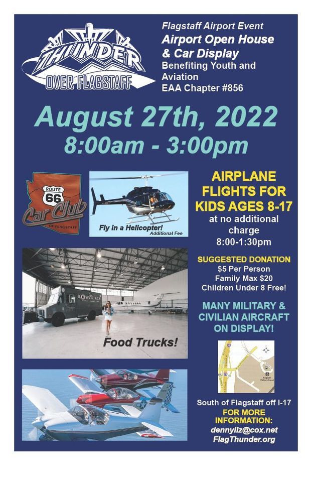 Thunder over Flagstaff Airport 2022 Flagstaff Pulliam Airport