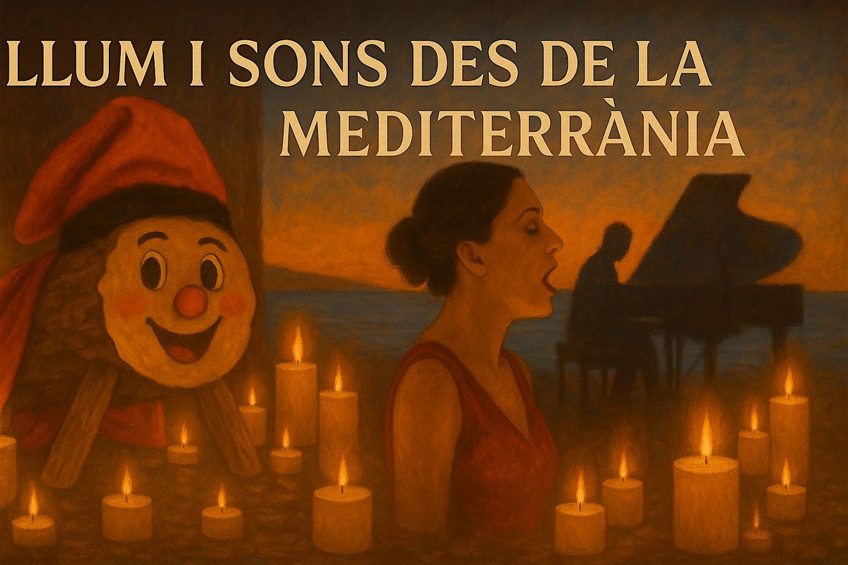 CAGADA DE TI\u00d3  I CONCERT DE NADAL : LLUM I SONS DES DE LA MEDITERR\u00c0NIA