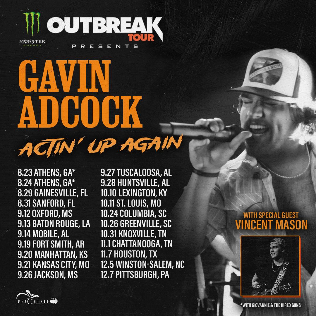 Gavin Adcock at The Fillmore Charlotte