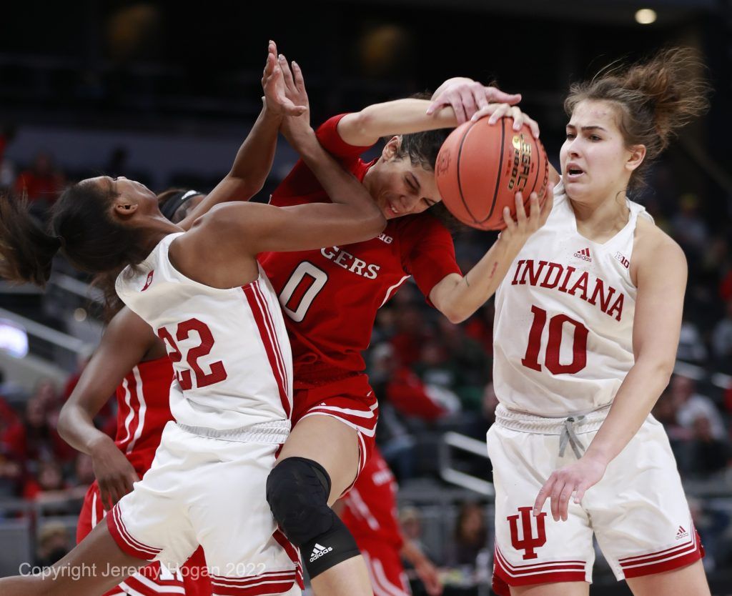 Indiana Hoosiers at Rutgers Scarlet Knights Womens Basketball at Jersey Mike's Arena