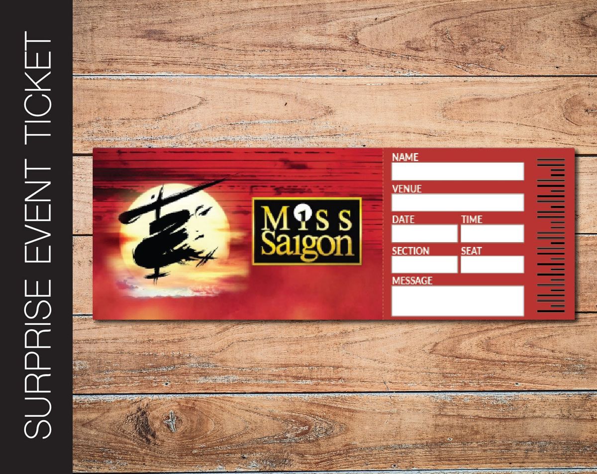Miss Saigon at Palace Theatre Manchester