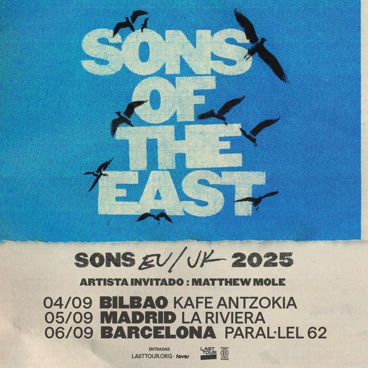 Sons of the East en Kafe Antzokia, Bilbao 2025 in Bilbao