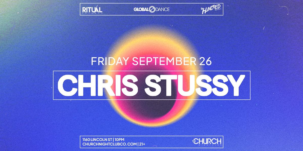 Chris Stussy (21+)