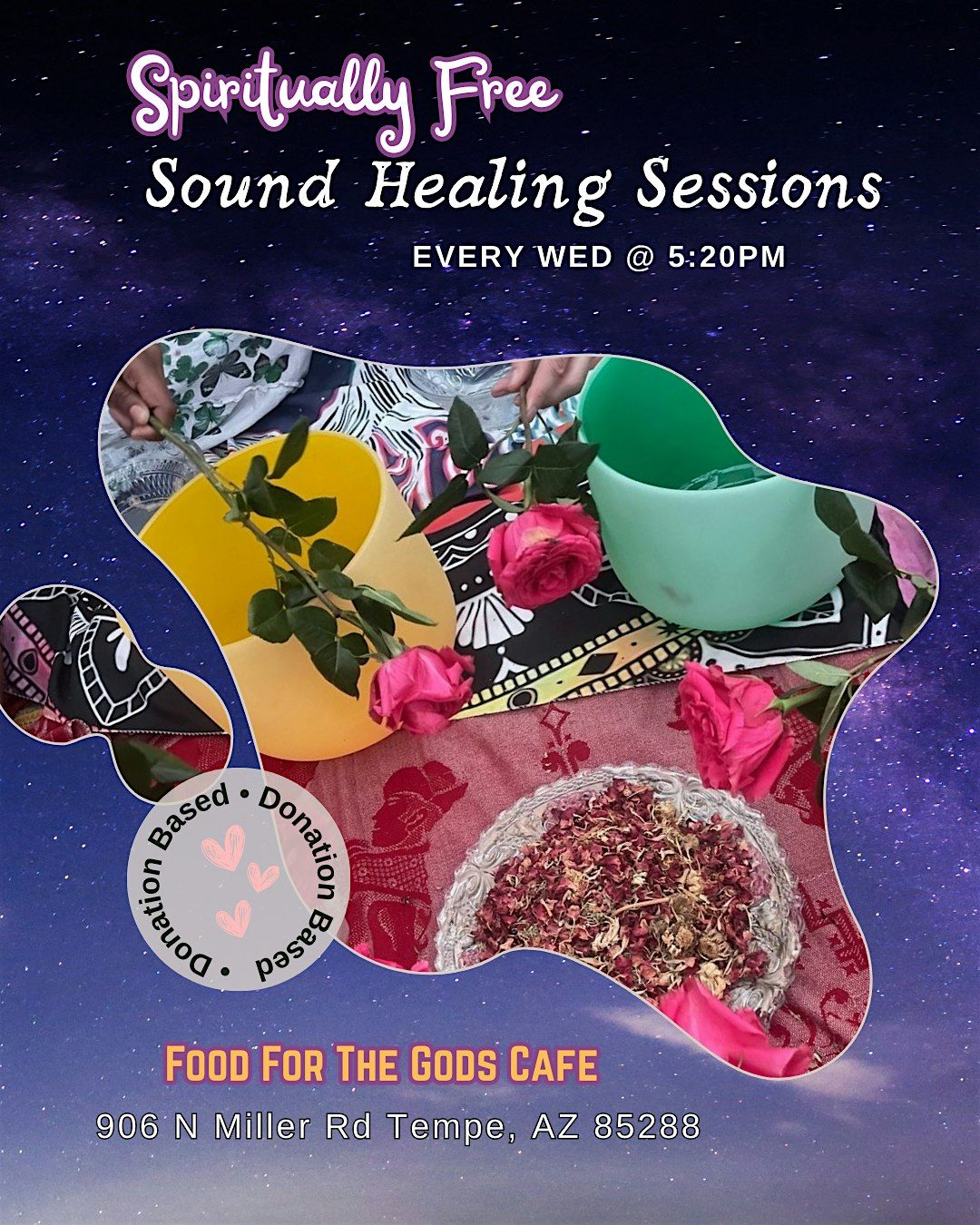Weekly Sound Healing Event Under the moonlight
