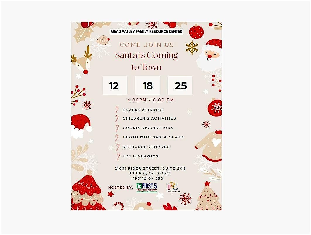 Santa is Coming to Town