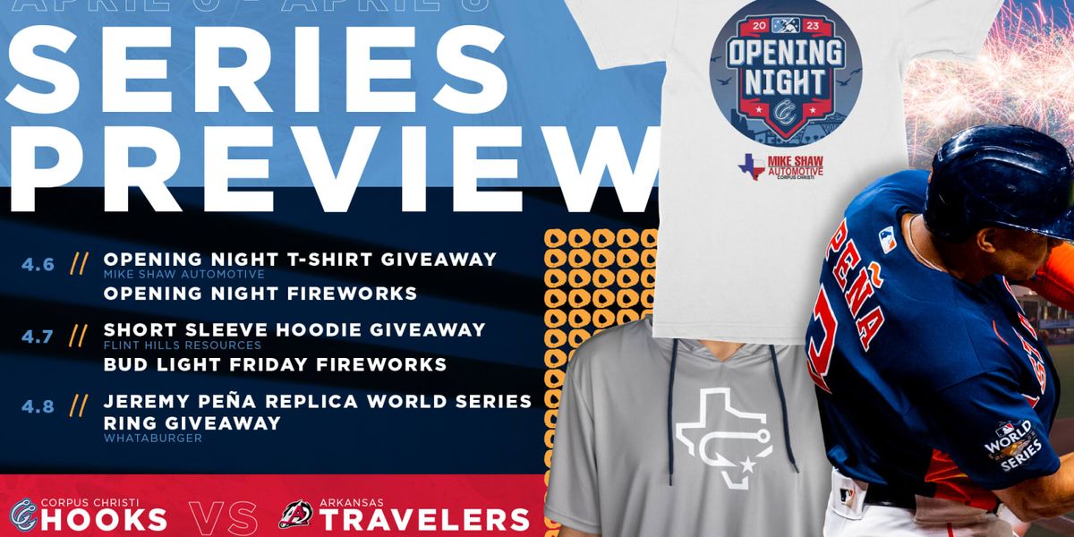 Corpus Christi Hooks vs. Arkansas Travelers