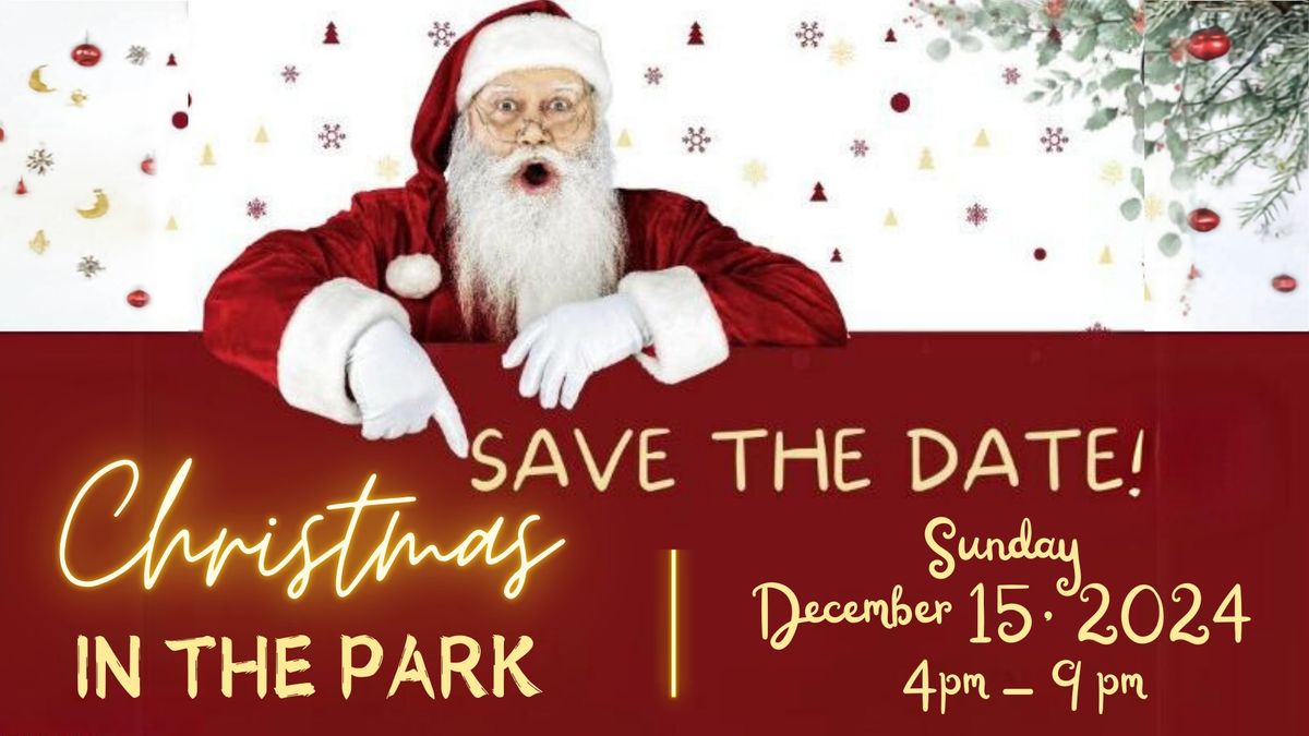 Christmas in the Park 2024 Belmore Park, Goulburn, NSW December 15