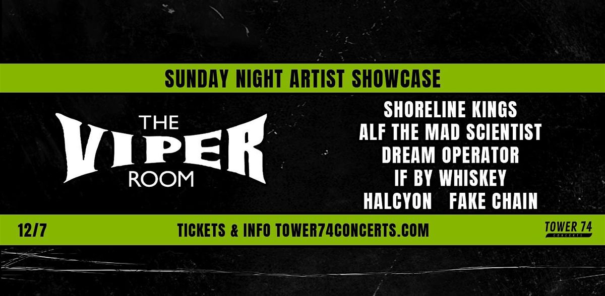 Sunday Night Artist Showcase - Rock