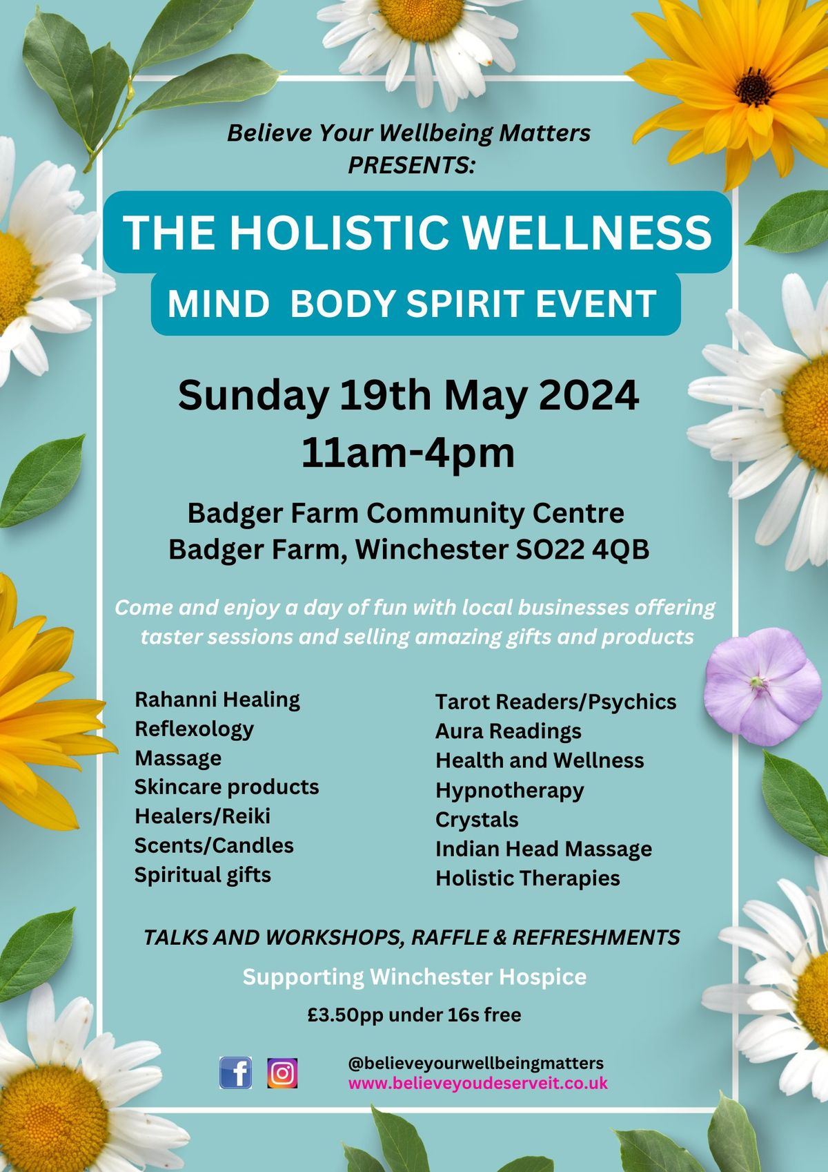 The Holistic Wellness Mind, Body, Spirit Spring Event