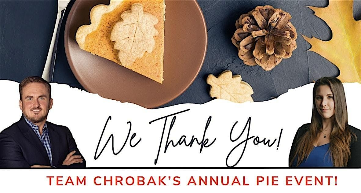 Team Chrobak's Annual Pie Event!