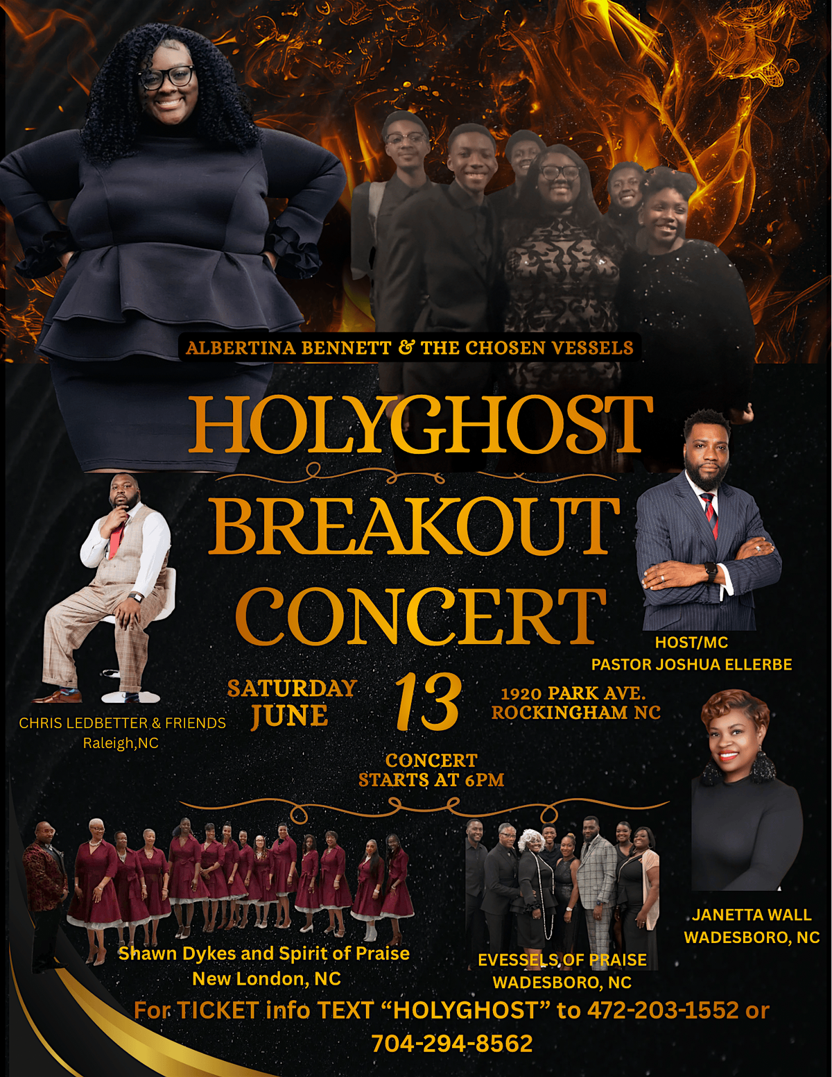 HolyGhost Breakout Concert