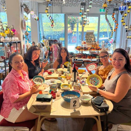 Painting Classes Katoomba: Ceramic Plates & Bowls