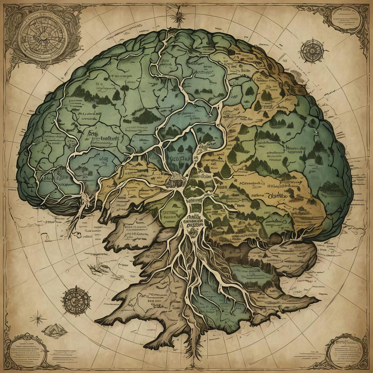 Complin Make a Fantasy Map Paint & Sip in Watercolor & Ink W/Instructor H ...