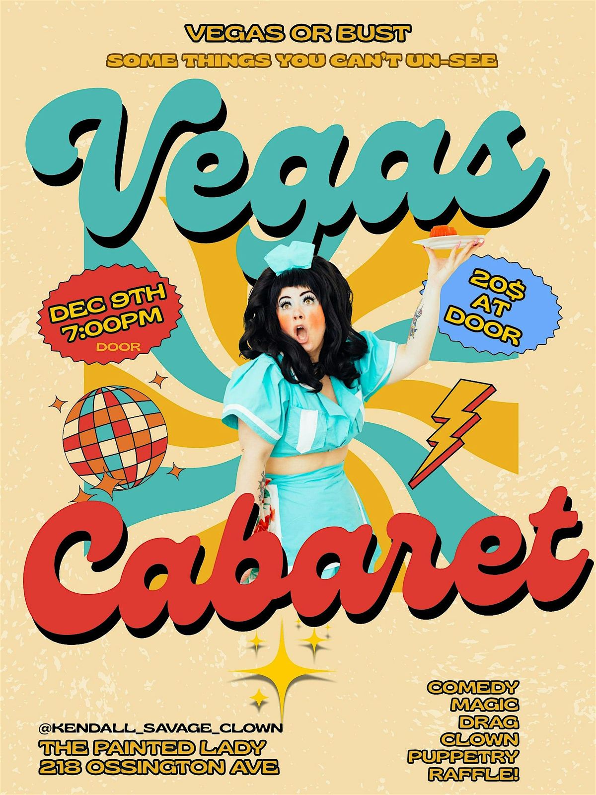 Vegas Or Bust ! A Vegas Cabaret !