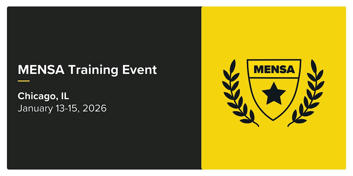 2026 MENSA XVII (Chicago)