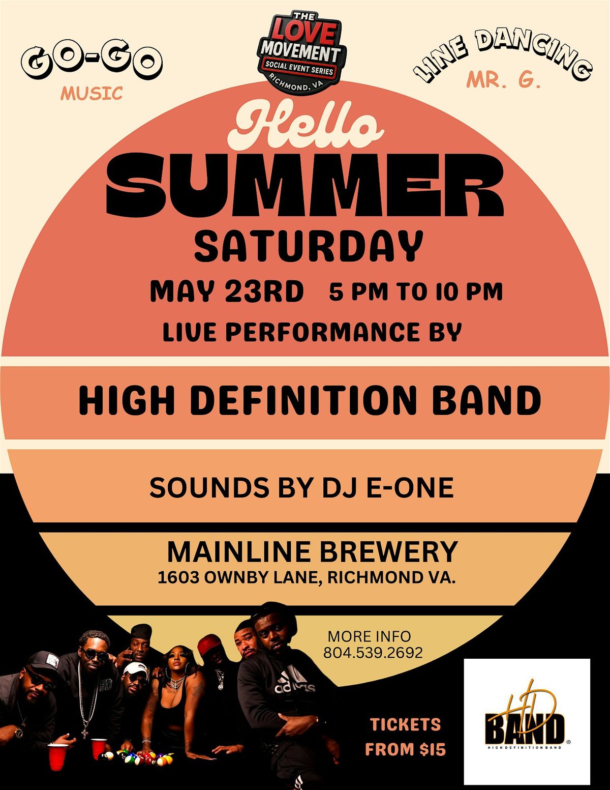 Main Line Rva HELLO SUMMER FESTIVAL 2026 - The Love Movement RVA at Main Line Brewery ...