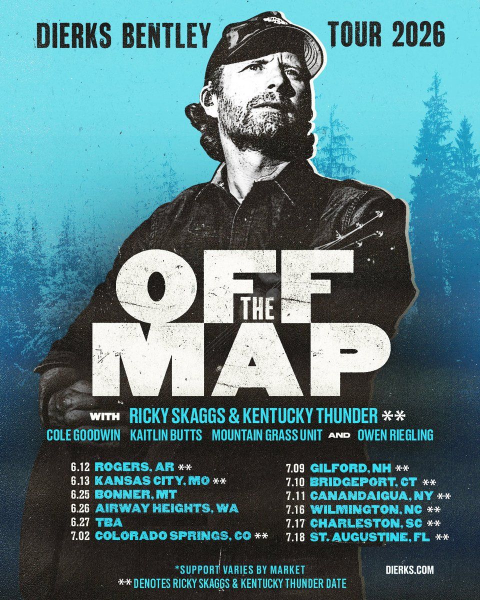 Dierks Bentley Ricky Skaggs & Cole Goodwin