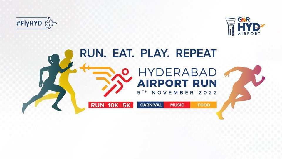 Hyderabad Airport Run 2022 GMR ARENA, Shamshabad, Hyderabad, TS