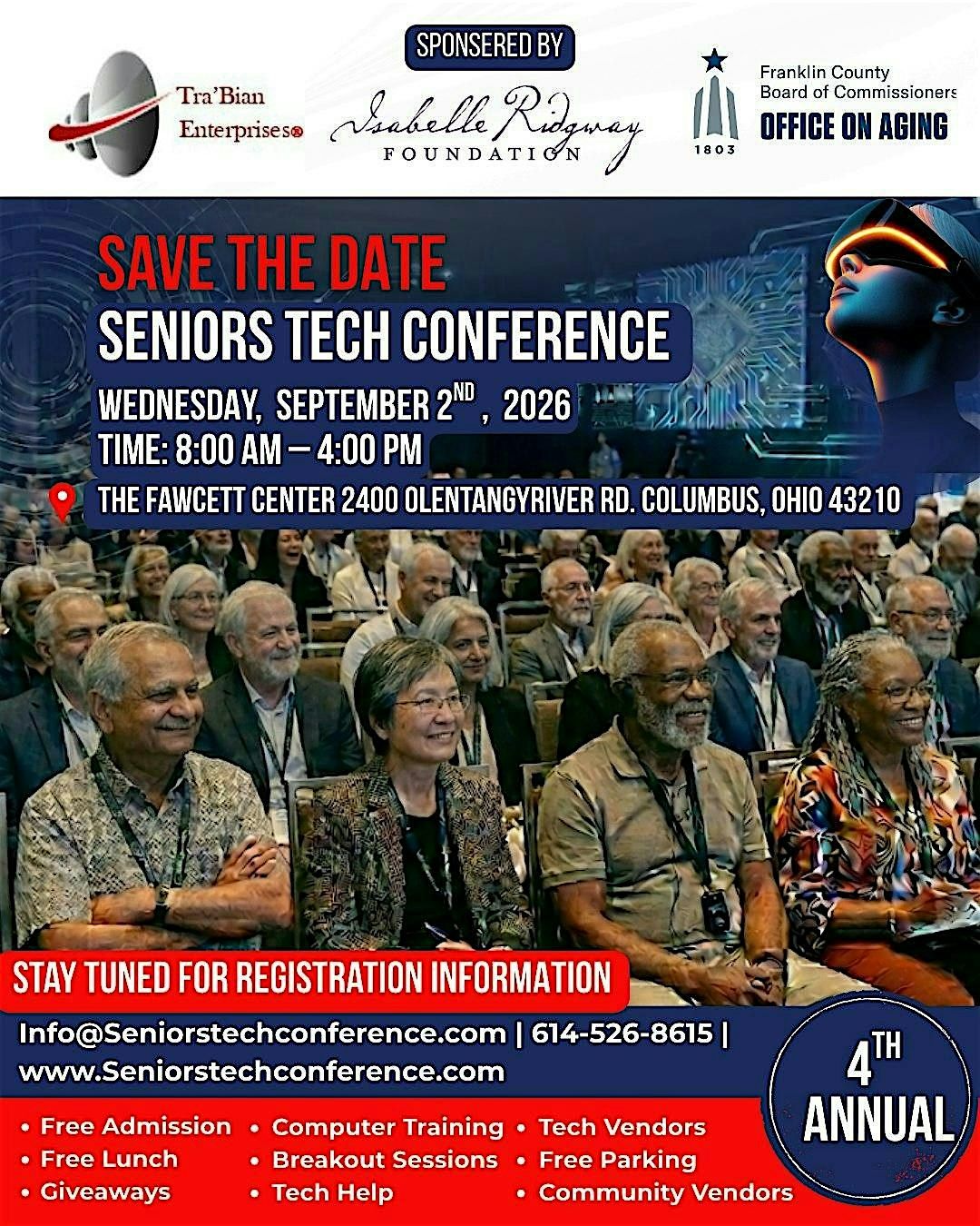 Seniors Tech Conference - Calling all Sponsors, Vendors, Groups Only