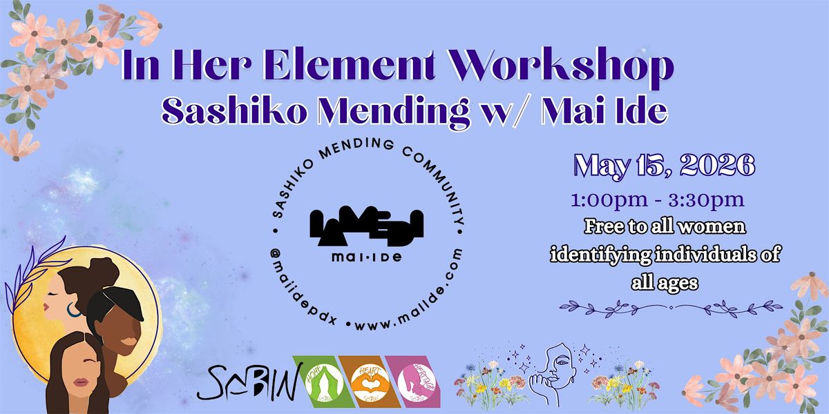 Sashiko Mending Workshop