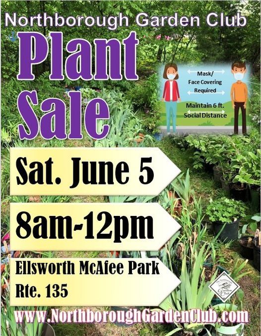 Northborough Garden Club Plant Sale - June 5 | Ellsworth McAfee Park ...