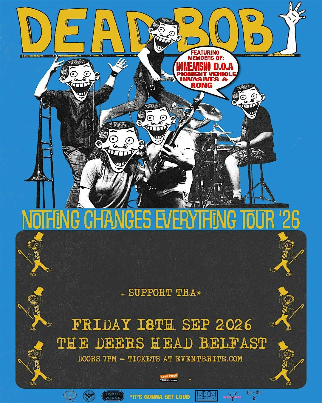 Dead Bob at The Deers Head Belfast 18\/9\/26