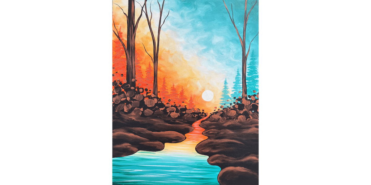 Sundown Stream  - Paint and Sip in Tyler | Classpop!\u2122