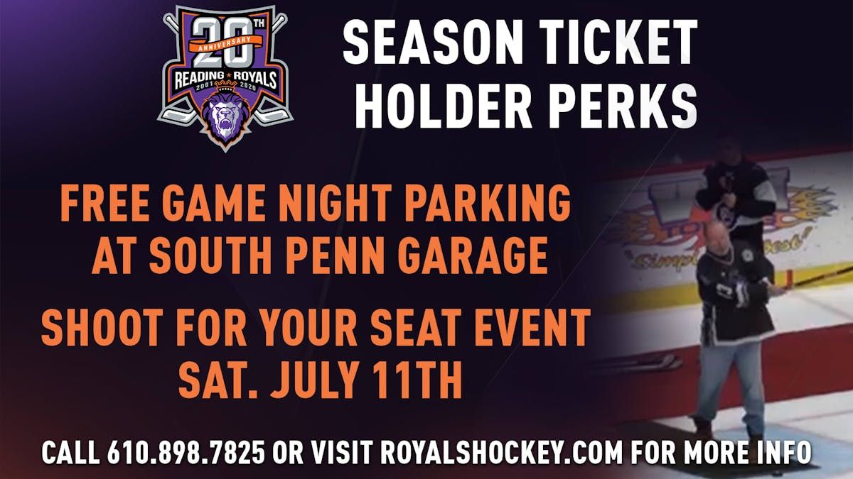 Parking Reading Royals at Wheeling Nailers