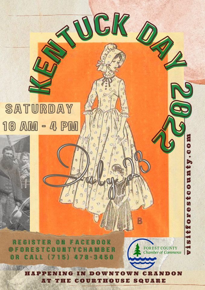 Kentuck Day 2022 Forest County Courthouse, Pickerel, WI July 23, 2022