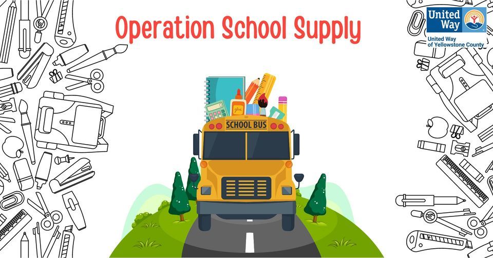 Operation School Supply 2022 | 2173 Overland Ave, Billings, MT 59102