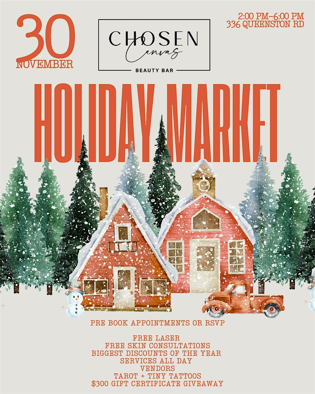 Chosen Canvas Holiday Market