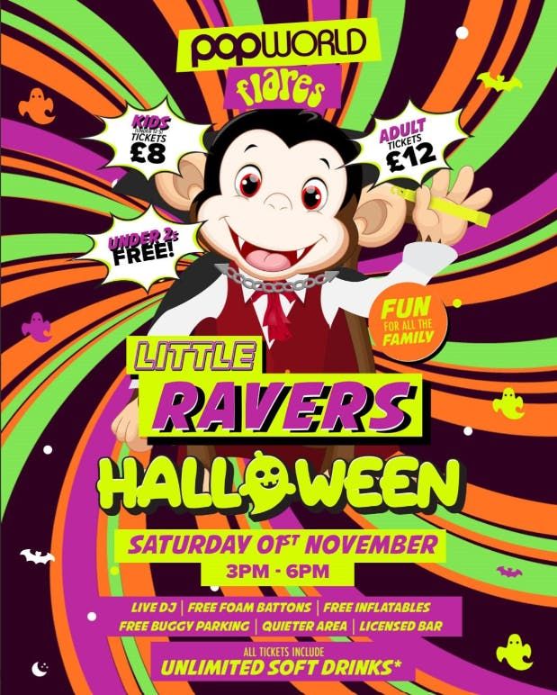 Little Ravers (Halloween party) 3-6pm