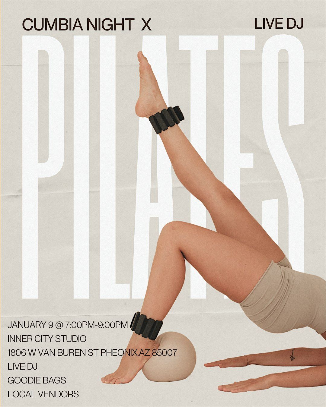 CUMBIA NIGHT X PILATES