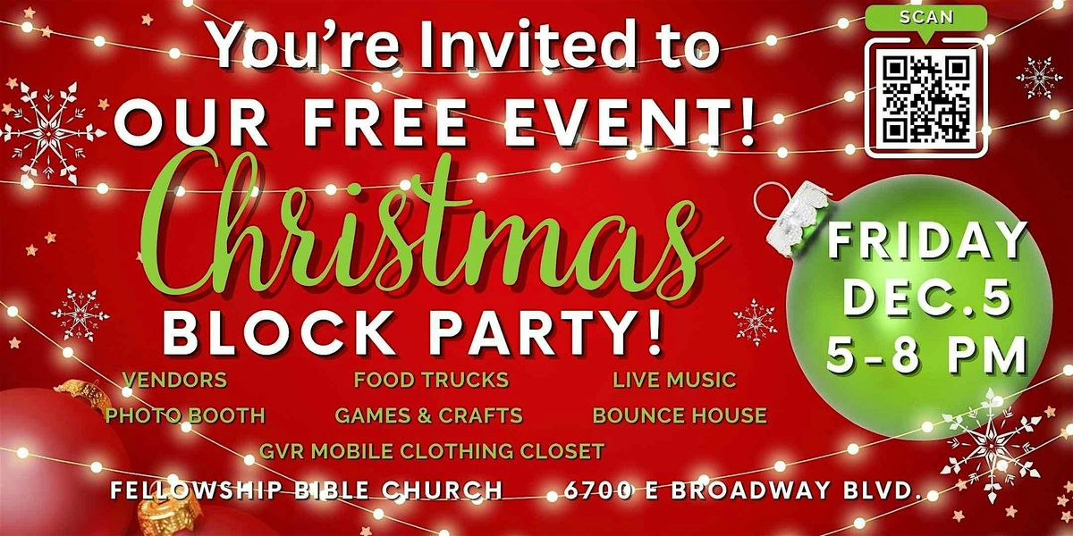 Free Christmas Block Party!